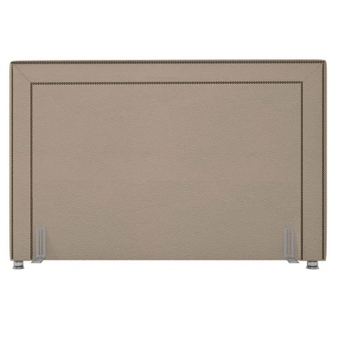 Cabeceira Cama Bom Casal King 195cm Mali P02 Linho Bege - Mpozenato