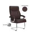 Ver imagem 2 de Ut-t22-bv - Cadeira de Espera Cafe Cromada Fixa Bering