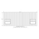 Ver imagem 3 de Cabeceira Casal/queen Maracá com 2 Mesas de Cabeceira Jb