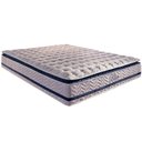 Ver imagem 1 de Colchão King Paropas Espuma Visco Gel Molas Ensacadas MasterPocket Blue Pillow Top (193x203x32) - 