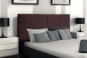 Ver imagem 2 de Painel Raissa 120 cm Suede Bordô