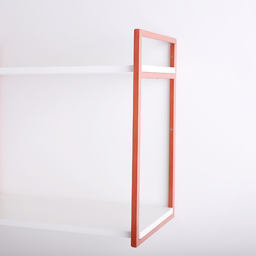 Prateleira 2 Níveis Estilo Industrial 50x60x30 Metal Rose Gold Mdf Branco - 4
