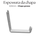 Ver imagem 5 de Kit 8 Suportes Tipo U Fixo de Parede Organização Mangueira Escada Estilo Gancho Multiuso Branco