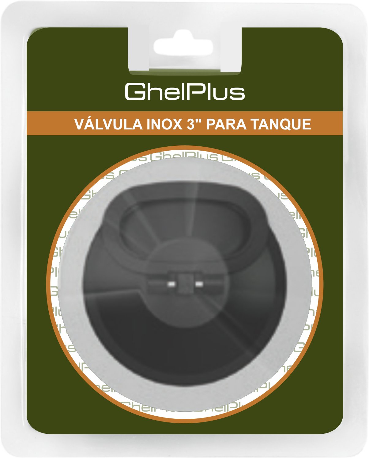 Válvula de Tanque Pia Ralo em Inox Com tampa 3 Polegadas - 6