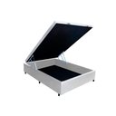Ver imagem 1 de Cama Box Baú Casal Universal Courano White (138x188x35) - Costa Rica
