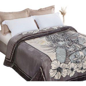 Cobertor de Casal Safari Jolitex Kyor Plus.