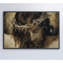 Ver imagem 4 de Quadro Jesus Cristo 60x40 Cm Vidro Impresso