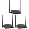 Kit 3 Roteador Wireless 2.4 GHz 300 Mbps RF 301 K Intelbras - 1