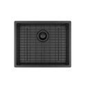 Ver imagem 2 de Cuba de Cozinha Retangular 50x40cm Deca Suprema Black Matte - Cc.660.50.Blmt
