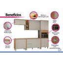 Ver imagem 5 de Cozinha Completa 5 Peças 11 Portas Allure CZ651 Gris Linea