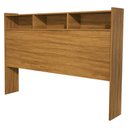 Ver imagem 1 de Cabeceira Casal 3 Nichos Mdf 145 Cm Melissa Nature Decmade