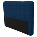 Ver imagem 5 de Cabeceira Casal de Cama Box Estofada Ana 140 Cm Veludo