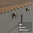 Ver imagem 7 de Porta-geladeira 73 Cm 1 Porta Basculante Rustic/cinza Vik Madesa