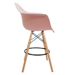 Banqueta Alta com Encosto DSW-M Eames Arm - 5