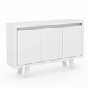 Ver imagem 6 de Conjunto 3 Peças com Escrivaninha em L, Estante Livreiro e Balcão para Escritório 3 Portas