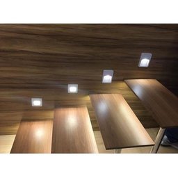 LUMINATTI - Balizador 4x2 Sobrepor Led Slim 2W 2700k Bivolt Preto - 4