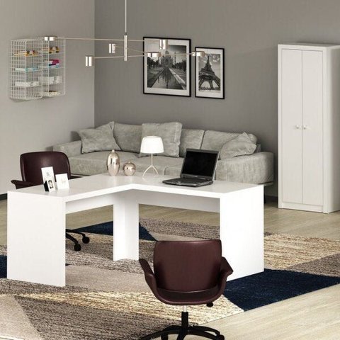 Gabinete para Banheiro Suspenso 80cm Ripy Yescasa Marrom/Linho/Branco