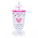 Ver imagem 1 de Copo Taça com Canudo Amo Você 600ml - Projeto Kiwi