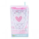 Ver imagem 2 de Copo Taça com Canudo Amo Você 600ml - Projeto Kiwi