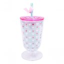 Ver imagem 3 de Copo Taça com Canudo Amo Você 600ml - Projeto Kiwi