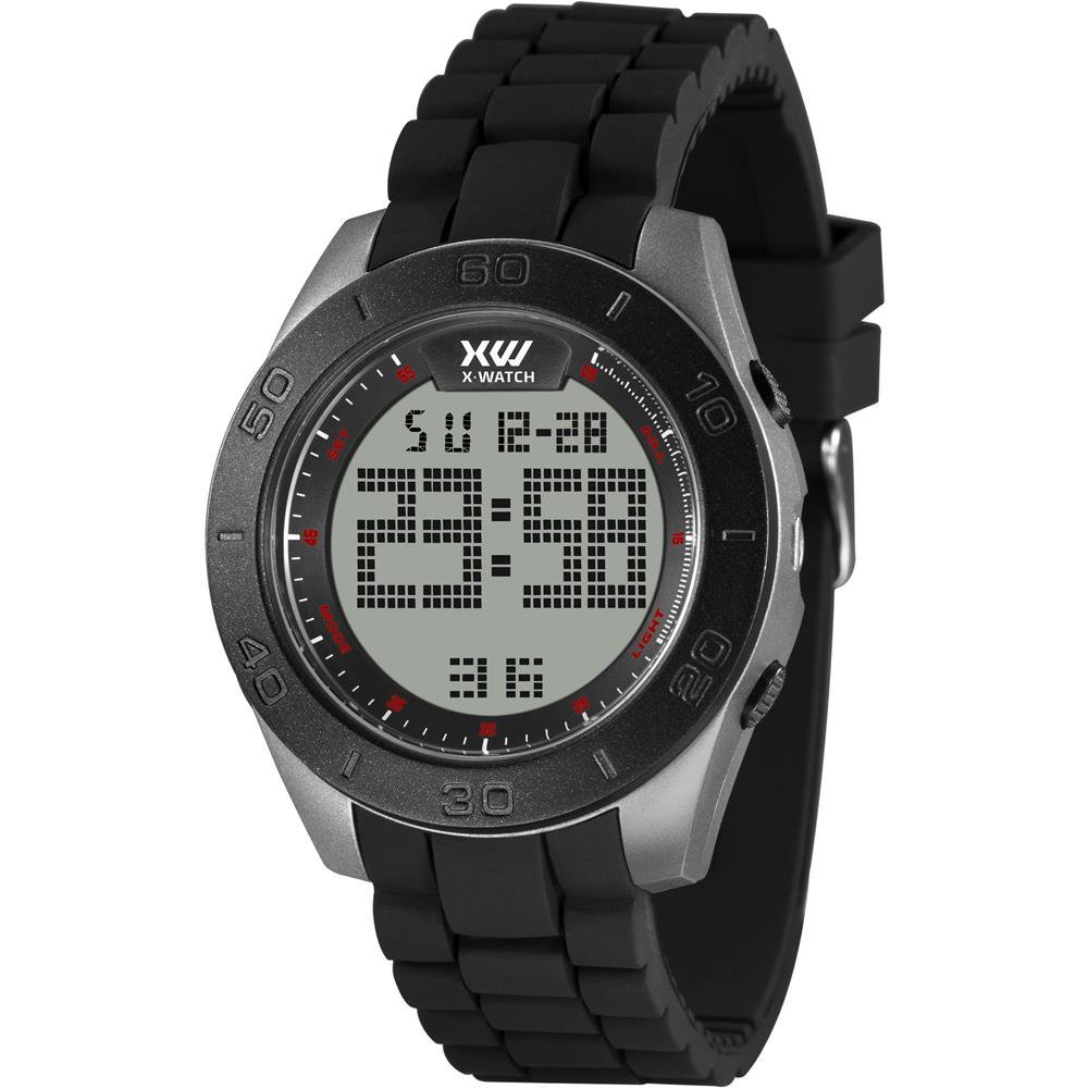 Relógio X-Watch Masculino Ref: Xmppd687 Bxpx Esportivo Digital Xmppd687-Bxpx