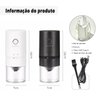 Moedor de Café Elétrico Portátil, 4 Xícaras Pequeno Moedor Cônico Automático Moedor de Grãos de Café - 6