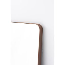 Espelho Retangular com Moldura em Metal 150 X 60 Cm - Marrom - 4
