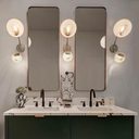 Ver imagem 2 de Espelho Retangular com Moldura em Metal 150 X 60 Cm - Marrom