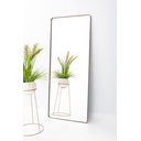 Ver imagem 3 de Espelho Retangular com Moldura em Metal 150 X 60 Cm - Marrom