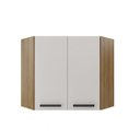 Ver imagem 7 de Armário Aéreo Angular de Canto 2 Portas New Jazz Itatiaia