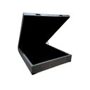 Ver imagem 2 de Cama Box Báu Base Casal Suede Cinza