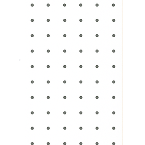 Chapa Perfurada Reta Uv 120 X 60 Cm - Branco Cristal