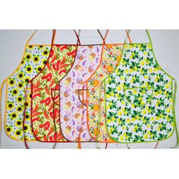 Avental de Cozinha Estampado com Plástico 5 Peças Arte & Tear Avental Estampado com Plástico - 1