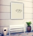Ver imagem 1 de Quadro Decorativo Você Não É Todo Mundo - 70x50cm:moldura Branca