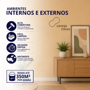 Ver imagem 2 de Tinta Acrílica Premium Semi Brilho 18L Cor Laranja Citríco Antimofo Baixo Odor Durín