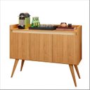 Ver imagem 1 de Buffet Gold 3 Portas 100% Mdp Mel Perola