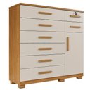 Ver imagem 1 de Cômoda New Vitoria 8 Gavetas com Sapateira - Benetil