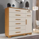 Ver imagem 2 de Cômoda New Vitoria 8 Gavetas com Sapateira - Benetil