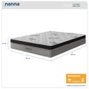 Ver imagem 2 de Colchão King Size Ortho Pro Firme Espuma D33 Pillow Paparazzi 193x203x33cm