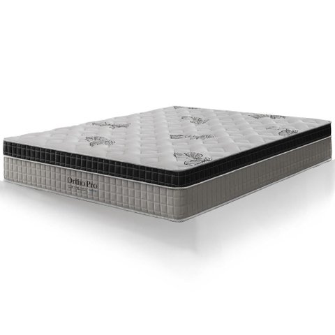 Colchão King Size Ortho Pro Firme Espuma D33 Pillow Paparazzi 193x203x33cm