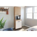 Ver imagem 1 de Paneleiro de Cozinha Modulado Torino C- 4 Portas 63cm -Off White - Movelbento