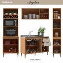 Ver imagem 3 de Cozinha Modulada 4 Peças 10 Portas 2 Gavetas Angelina - Angelin Off White