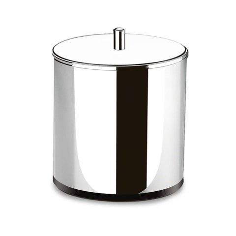 Lixeira Inox Tampa 3,2litros Decorlinelixeiras Ø 15,5x20cm