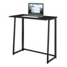 Mesa De Estudo Dobravél Para Notebook Preta - 1