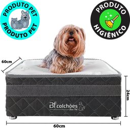 Cama Box Pet Para Cachorros E Gatos com Lençol Impermeável - Caminha Pet - BF Colchões - 2