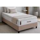 Ver imagem 1 de Cama Box Crc Solteiro +Colchão Molas Ensacadas Marselha Hellen 88x188