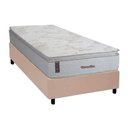 Ver imagem 2 de Cama Box Crc Solteiro +Colchão Molas Ensacadas Marselha Hellen 88x188