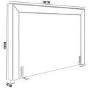 Ver imagem 2 de Cabeceira Cama Box Casal 160 Cm P05 Berlim Veludo Preto