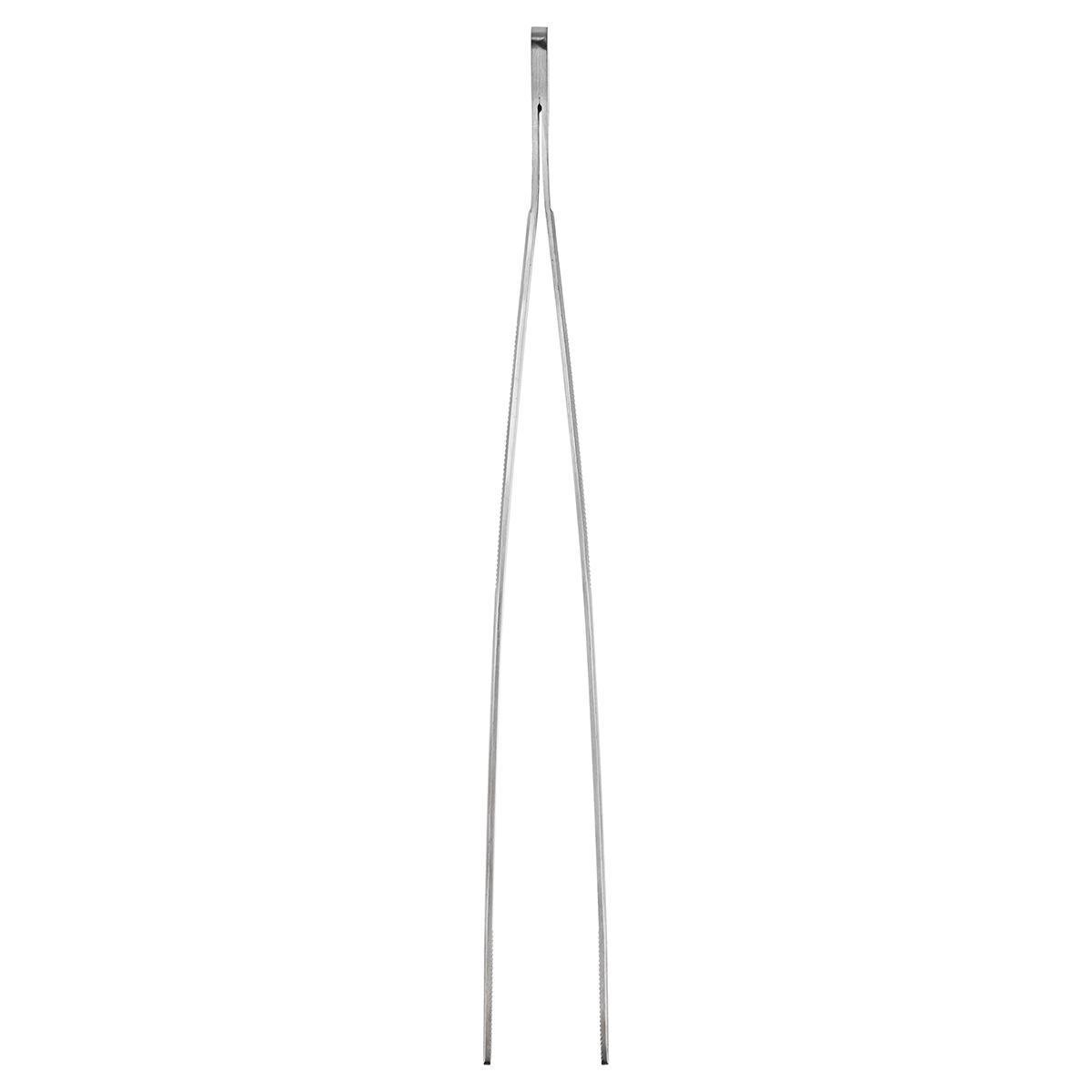 Pinça Culinária Profissional Serrilha Reta 30cm Aço Inox