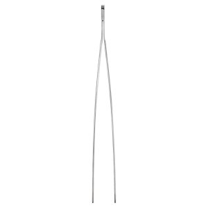 Pinça Culinária Profissional Serrilha Reta 30cm Aço Inox